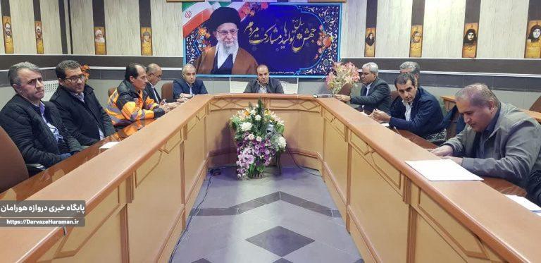 نهمین جلسه کارگروه اشتغال و سرمایه گذاری شهرستان روانسر برگزار شد