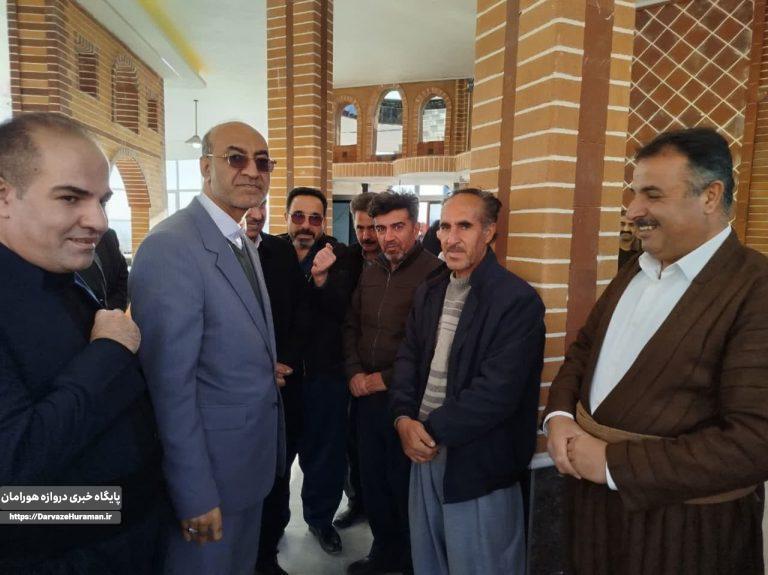 بازدید استاندار کرمانشاه از مجتمع خدمات رفاهی و گردشگری شاه نشین روانسر