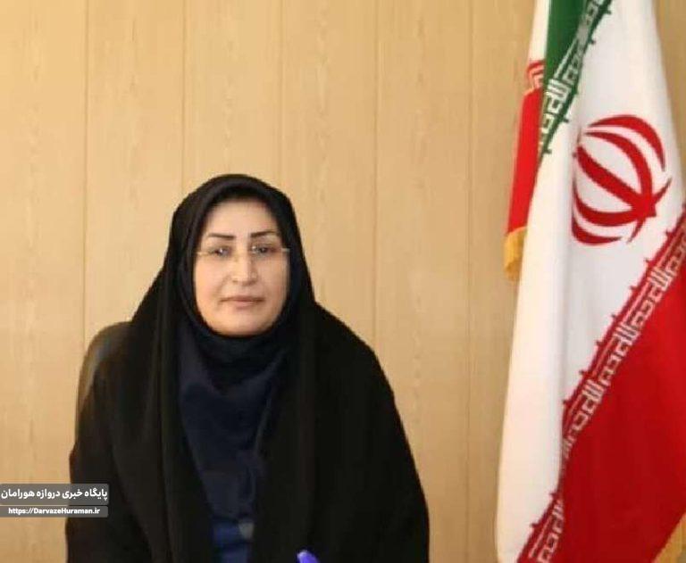 اولین فرماندار زن تاریخ استان کرمانشاه معارفه شد