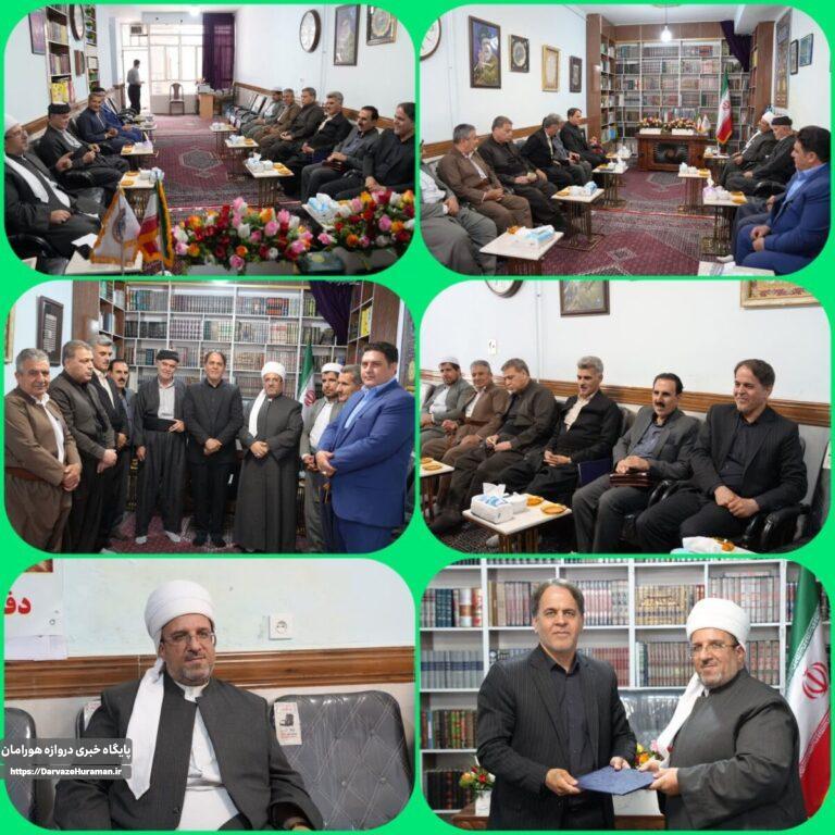 دیدار مدیرکل کمیته امداد استان کرمانشاه با امام جمعه روانسر
