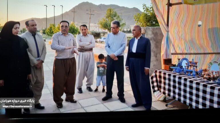 برپایی نمایشگاه صنایع دستی و مشاغل خانگی «۱۰۰۰ میدان، ۱۰۰۰ بازار» در شهرستان روانسر؛ گامی مؤثر در حمایت از تولیدات بومی و توانمندسازی هنرمندان محلی
