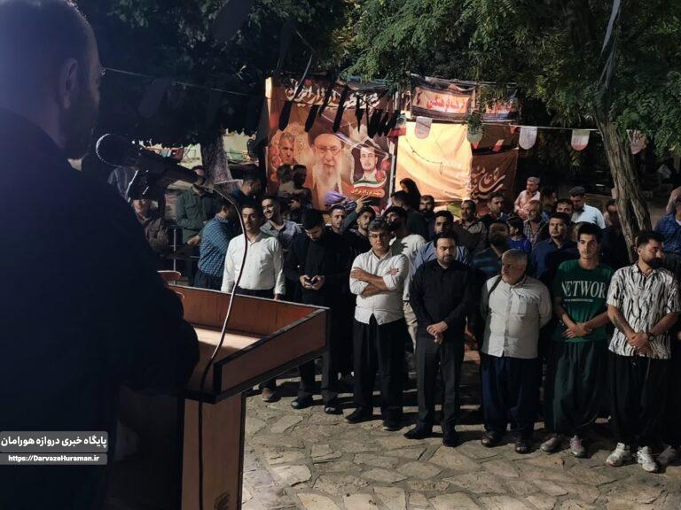 گردهمایی باشکوه «نحن منتقمون جانفدایان ایران» در روانسر؛ تأکید بر جهاد تبیین و خدمت بیواسطه به مردم
