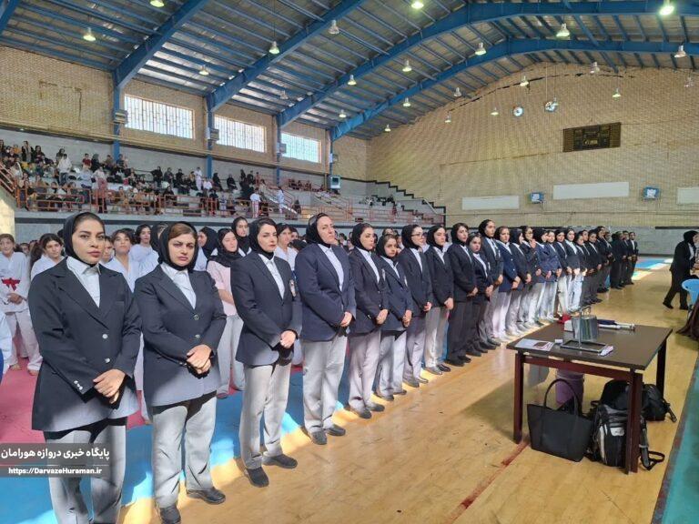 برگزاری مسابقات کاراته قهرمانی استان کرمانشاه به میزبانی شهرستان روانسر